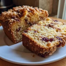 Irresistible Cherry Almond Coffee Cake in 5 Easy Steps