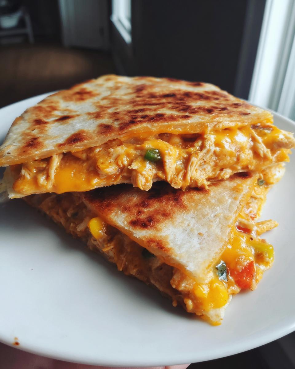 Chicken Pot Pie Quesadillas - detail 4