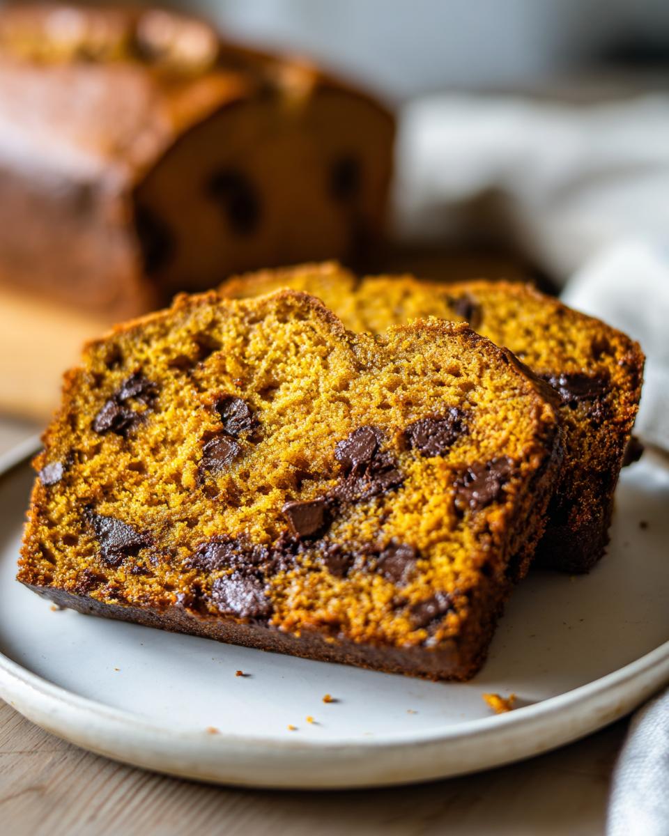 Chocolate Chip Pumpkin Bread - detail 3
