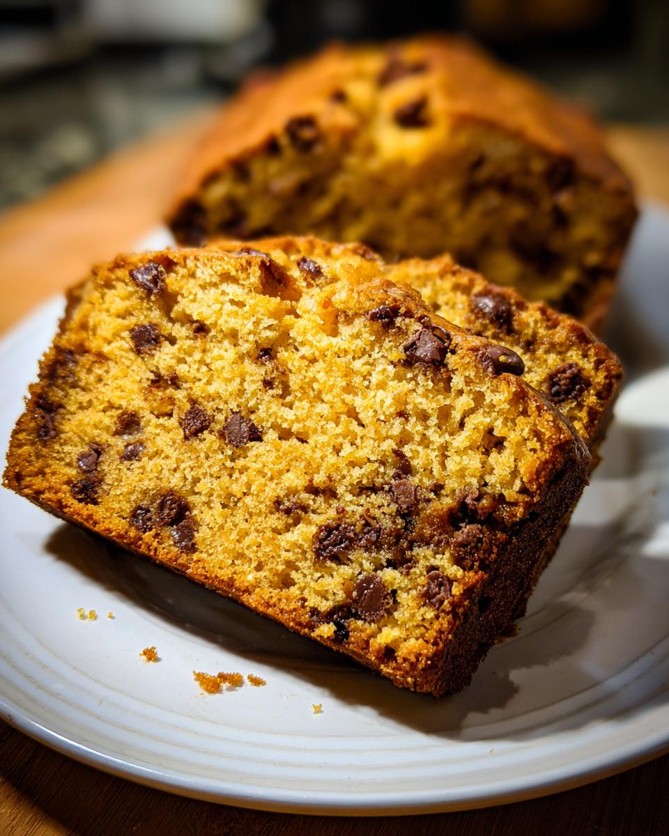 Chocolate Chip Pumpkin Bread - detail 4
