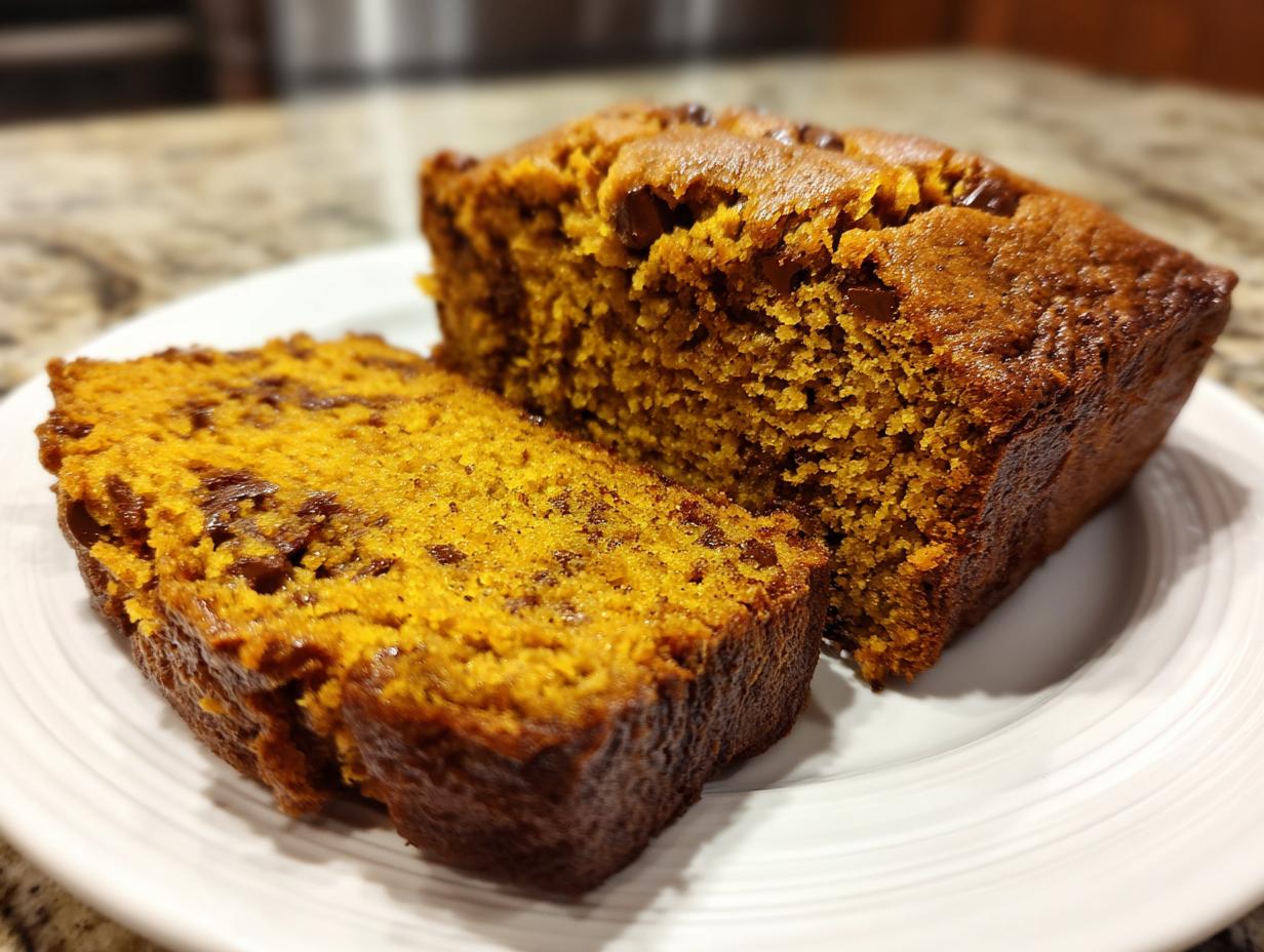Chocolate Chip Pumpkin Bread