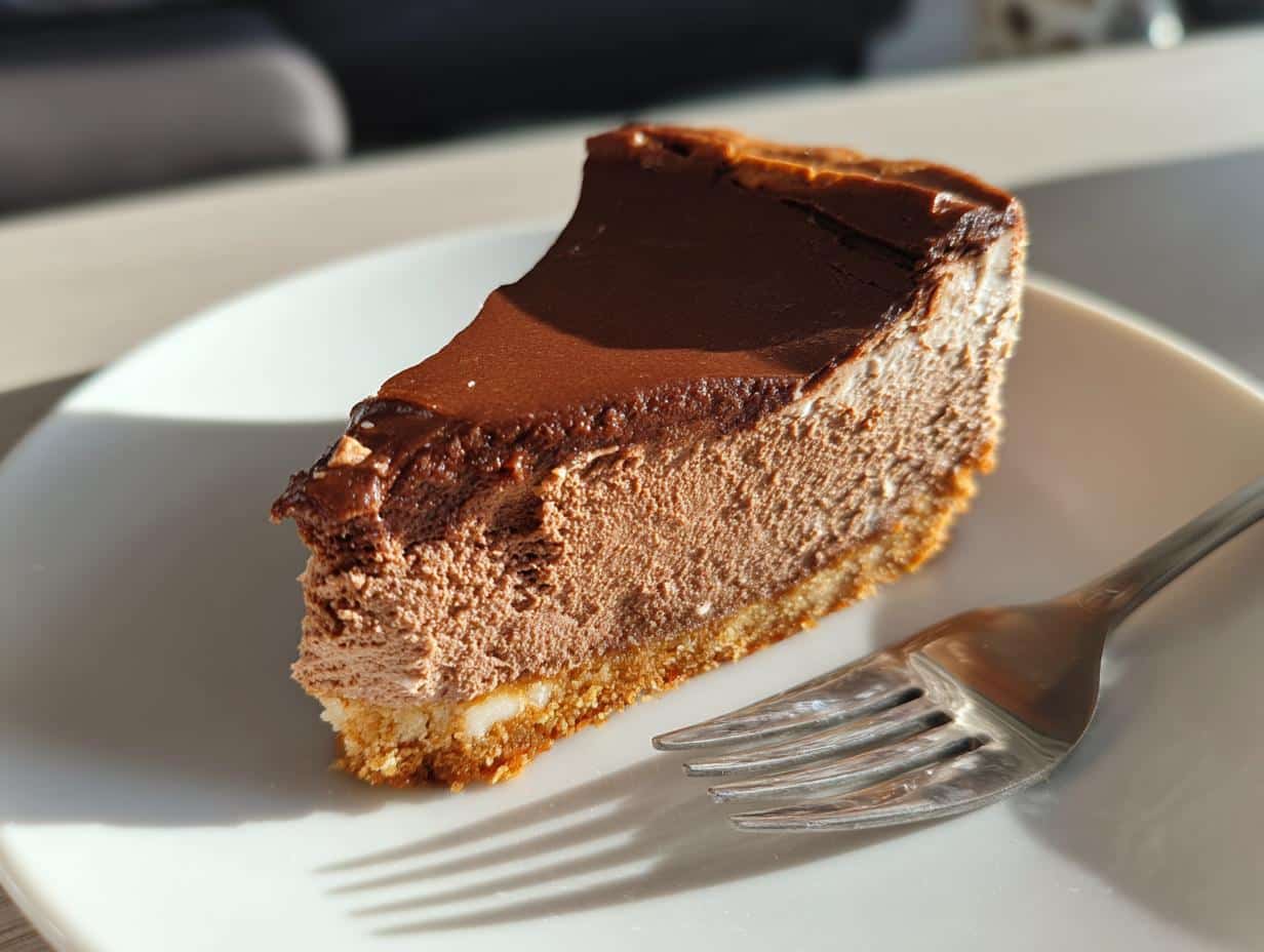 Chocolate-Hazelnut Christmas Cheesecake