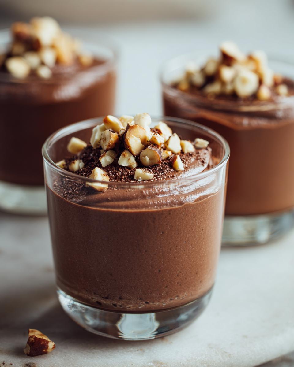 28-Minute Chocolate Hazelnut Mousse Cups Recipe Worth Swooning Over 7 Chocolate Hazelnut Mousse Cups - detail 2