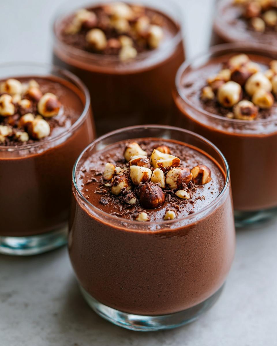 28-Minute Chocolate Hazelnut Mousse Cups Recipe Worth Swooning Over 8 Chocolate Hazelnut Mousse Cups - detail 3