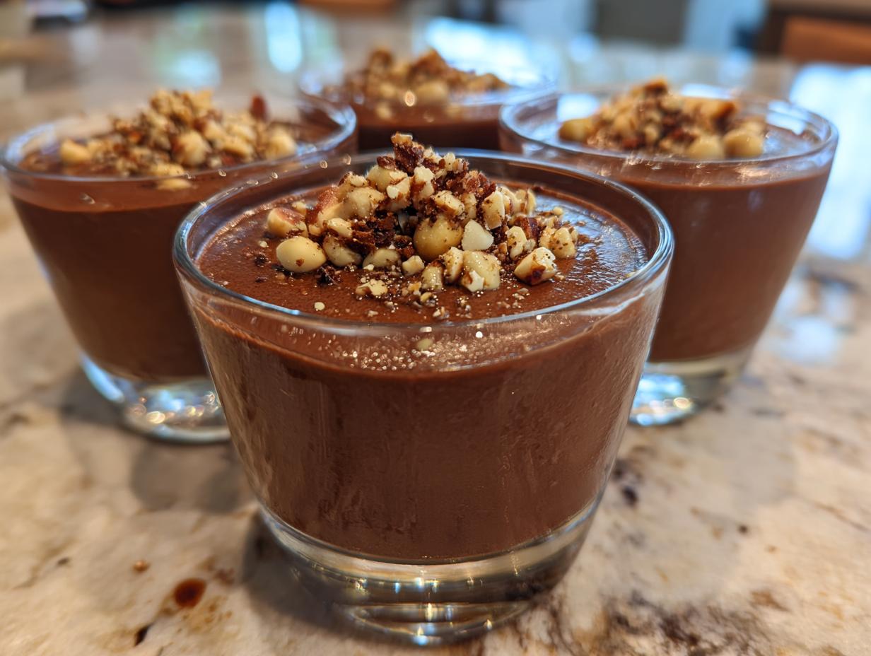 28-Minute Chocolate Hazelnut Mousse Cups Recipe Worth Swooning Over 5 Chocolate Hazelnut Mousse Cups