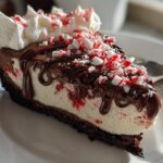 Chocolate-Peppermint Christmas Cheesecake