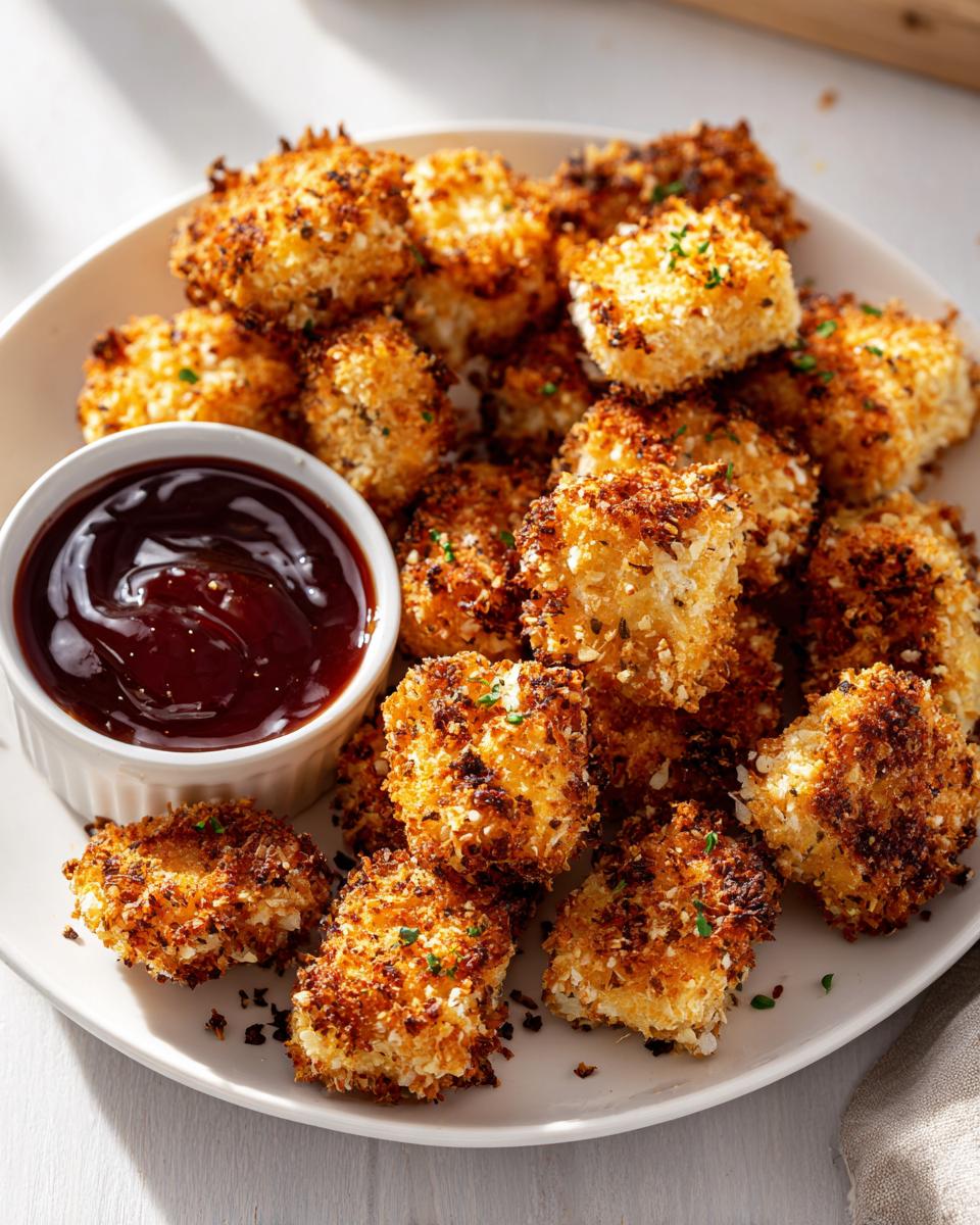 Christmas Almond-Crusted Chicken Bites with Cranberry Glaze 8 Christmas Almond-Crusted Chicken Bites with Cranberry Glaze - detail 3