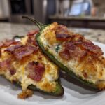 Christmas Cheesy Jalapeño Poppers