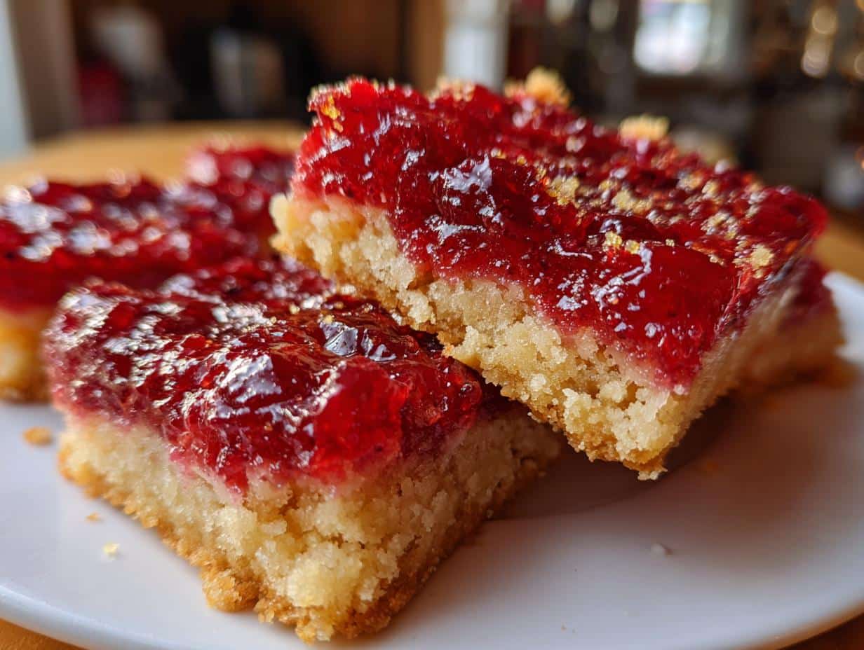 Christmas Cranberry Orange Bars