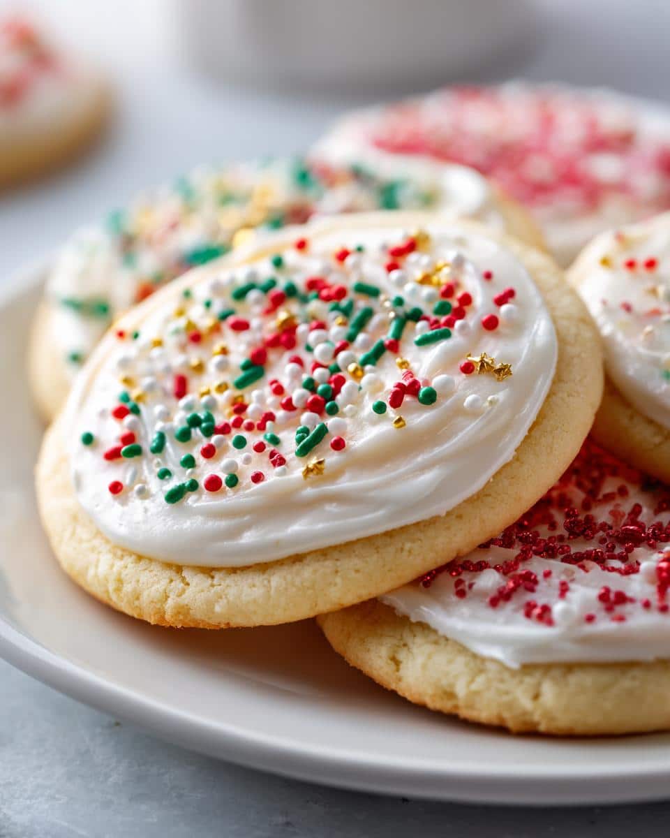 Christmas Frosted Sugar Cookie Ornaments - detail 1