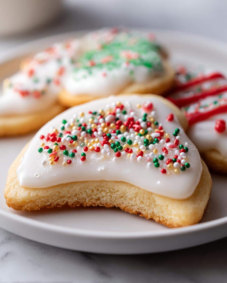 Christmas Frosted Sugar Cookie Ornaments - detail 3