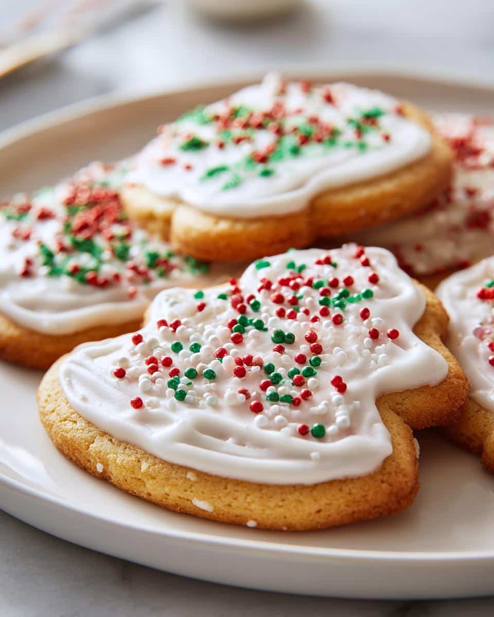 Christmas Frosted Sugar Cookie Ornaments - detail 4