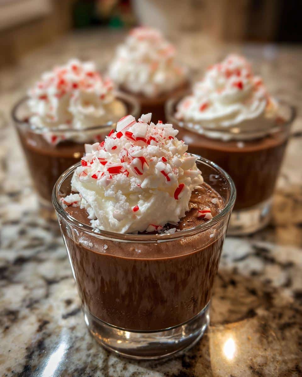 Christmas Hot Cocoa Pudding Shooters Alcohol-Free - detail 2