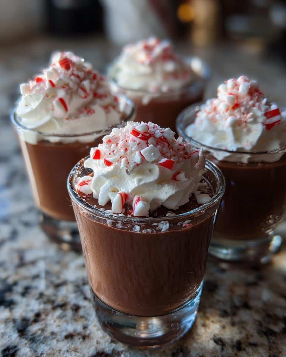 Christmas Hot Cocoa Pudding Shooters Alcohol-Free - detail 3