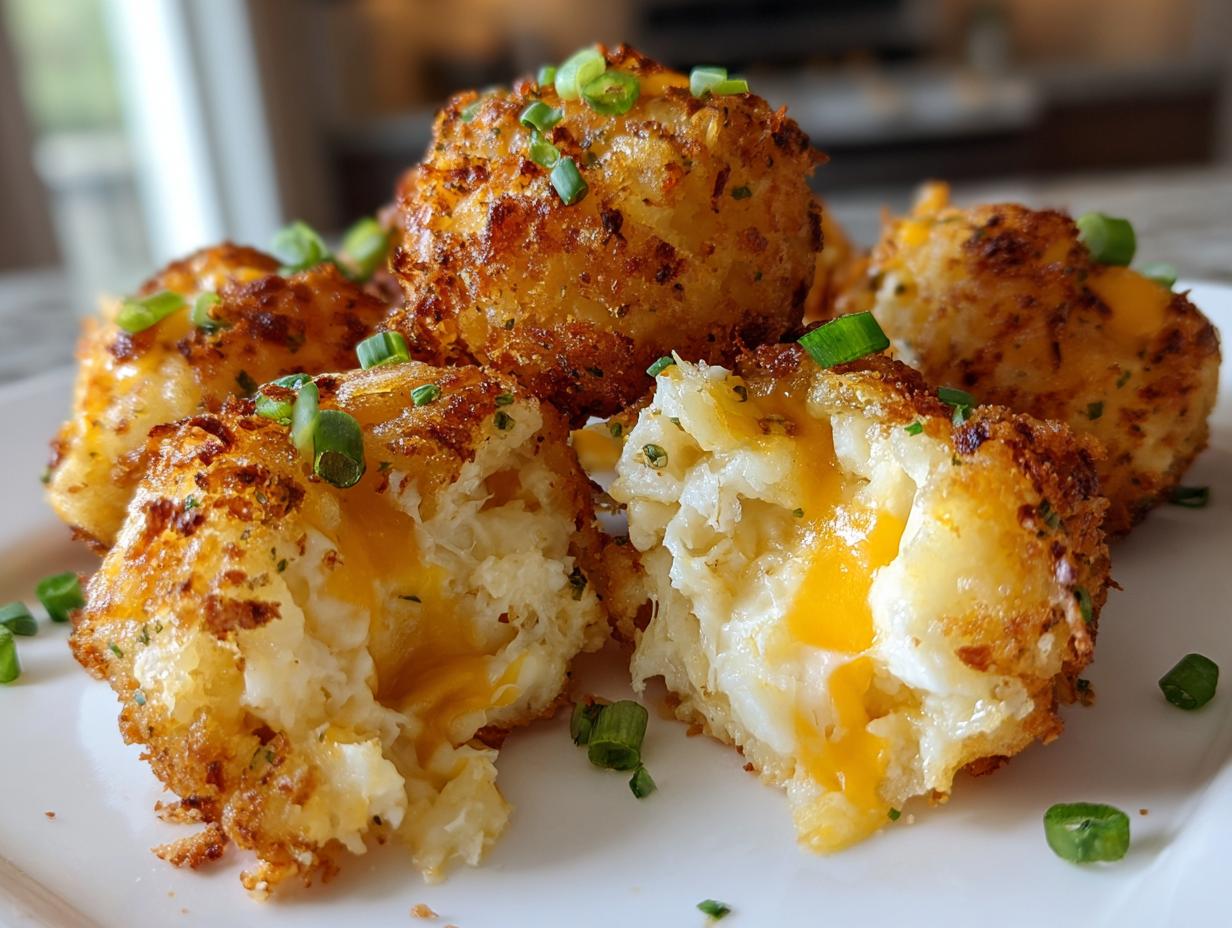 Christmas Loaded Mashed Potato Bites Bacon Free