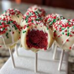 Christmas Red Velvet Cake Pops