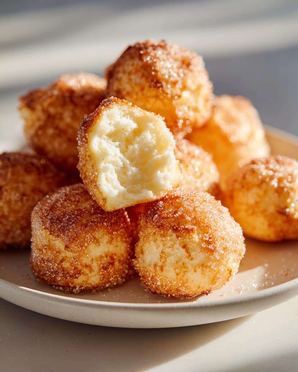 Christmas Sparkling Lemon-Vanilla Angel Food Cake Bites - detail 2