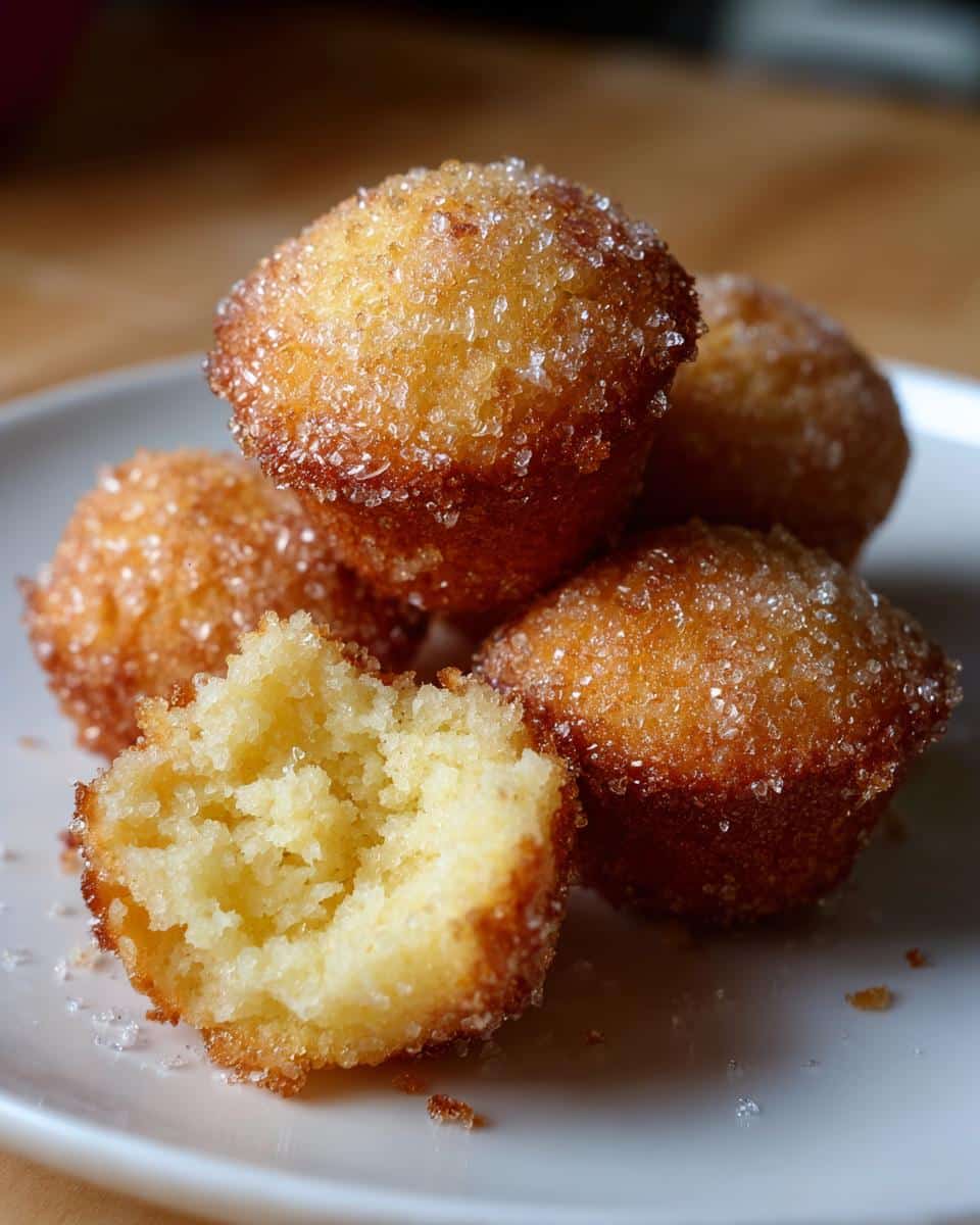 Christmas Sparkling Lemon-Vanilla Angel Food Cake Bites - detail 3