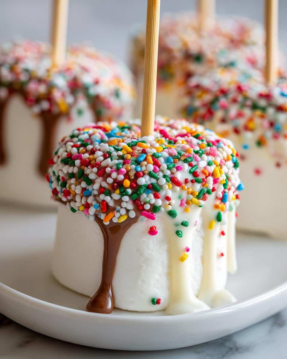 Christmas Winter Wonderland Marshmallow Pops - detail 1