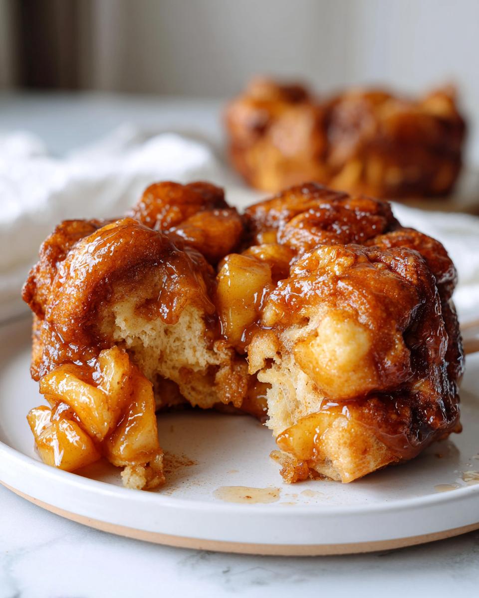 Cinnamon Apple Monkey Bread - detail 1