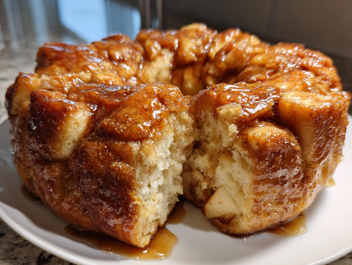 Cinnamon Apple Monkey Bread
