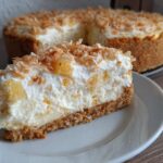 Coconut-Pineapple Christmas Cheesecake