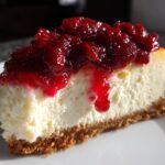 Cranberry-Orange Christmas Cheesecake