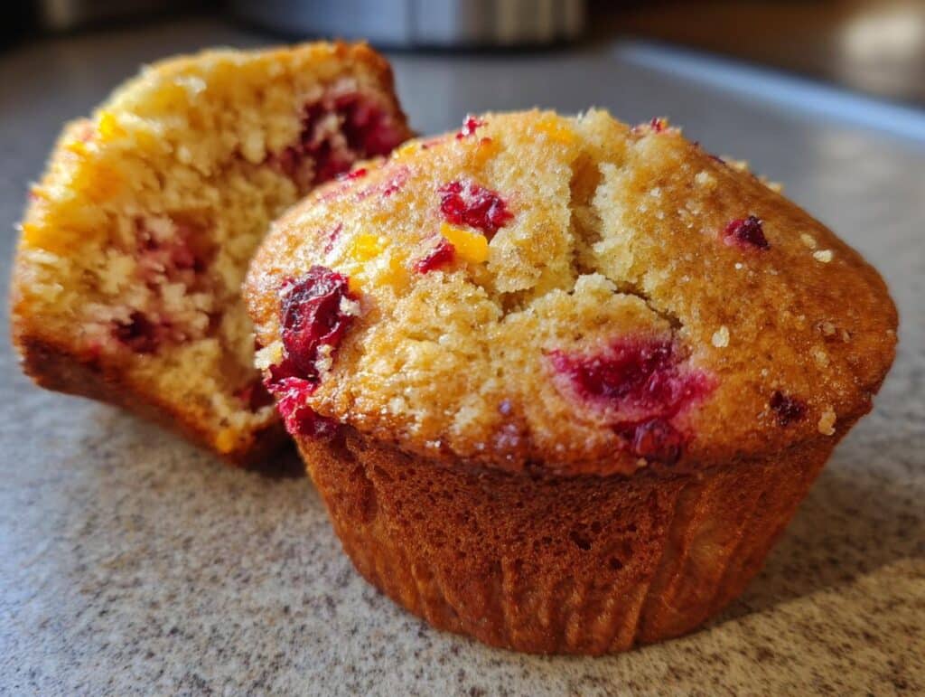 Cranberry-Orange Christmas Muffins