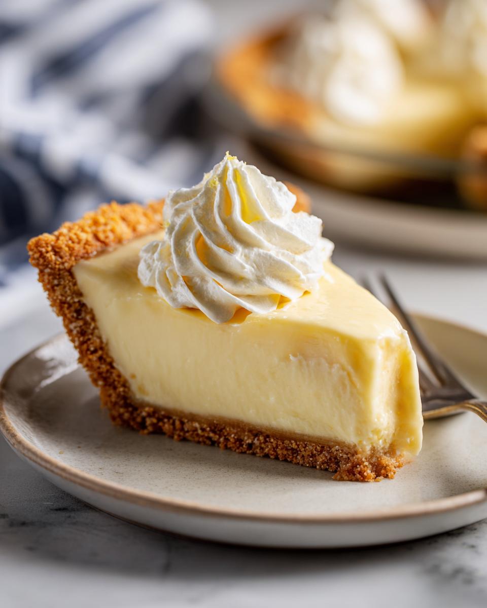 Creamy Lemon Icebox Pie - detail 4