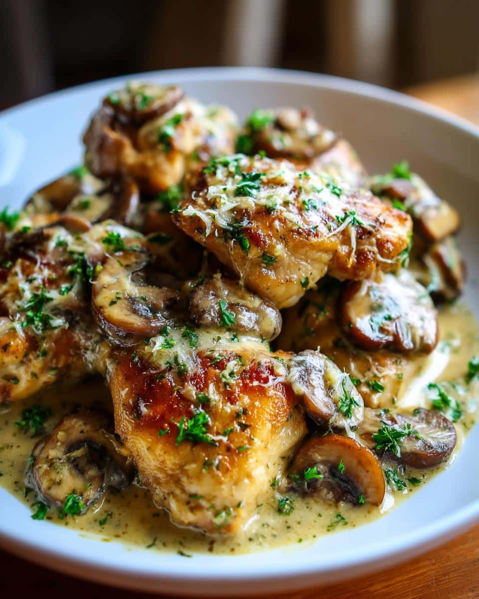 Creamy Mushroom Chicken Bake - detail 2