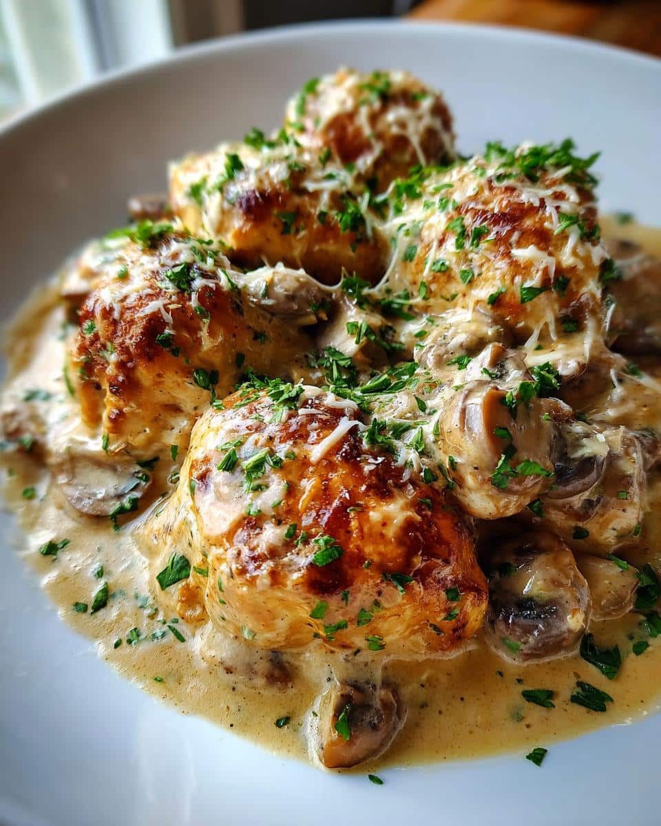 Creamy Mushroom Chicken Bake - detail 3