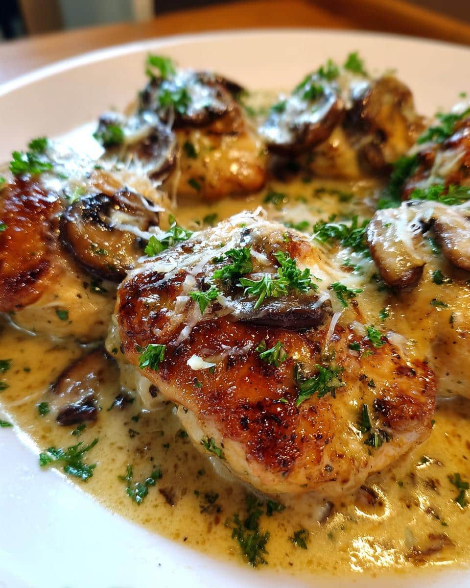 Creamy Mushroom Chicken Bake - detail 4