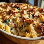 40-Minute Creamy Tuscan Chicken Pasta Bake Heaven 11 Creamy Tuscan Chicken Pasta Bake