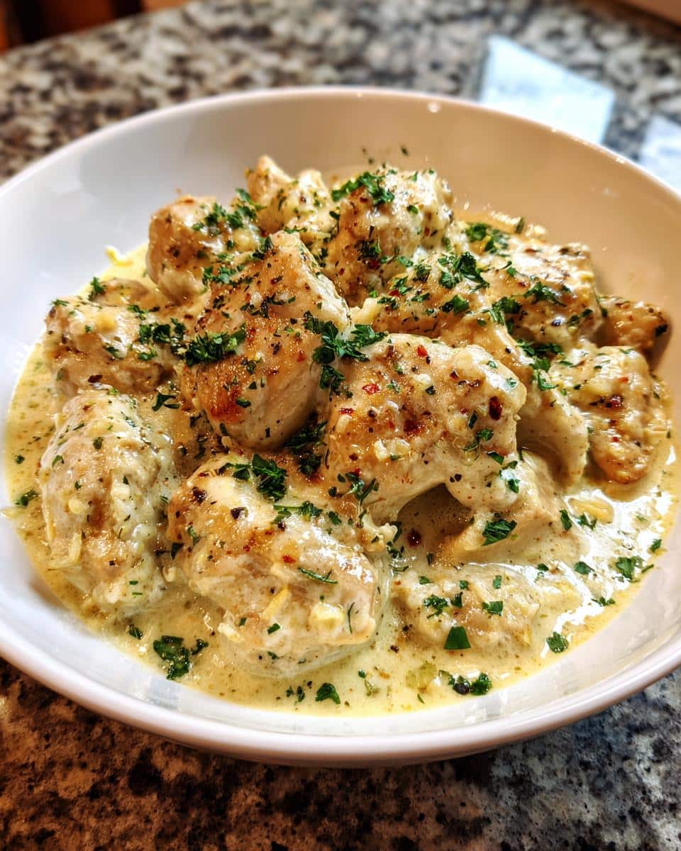 Crockpot Creamy Garlic Chicken - detail 1