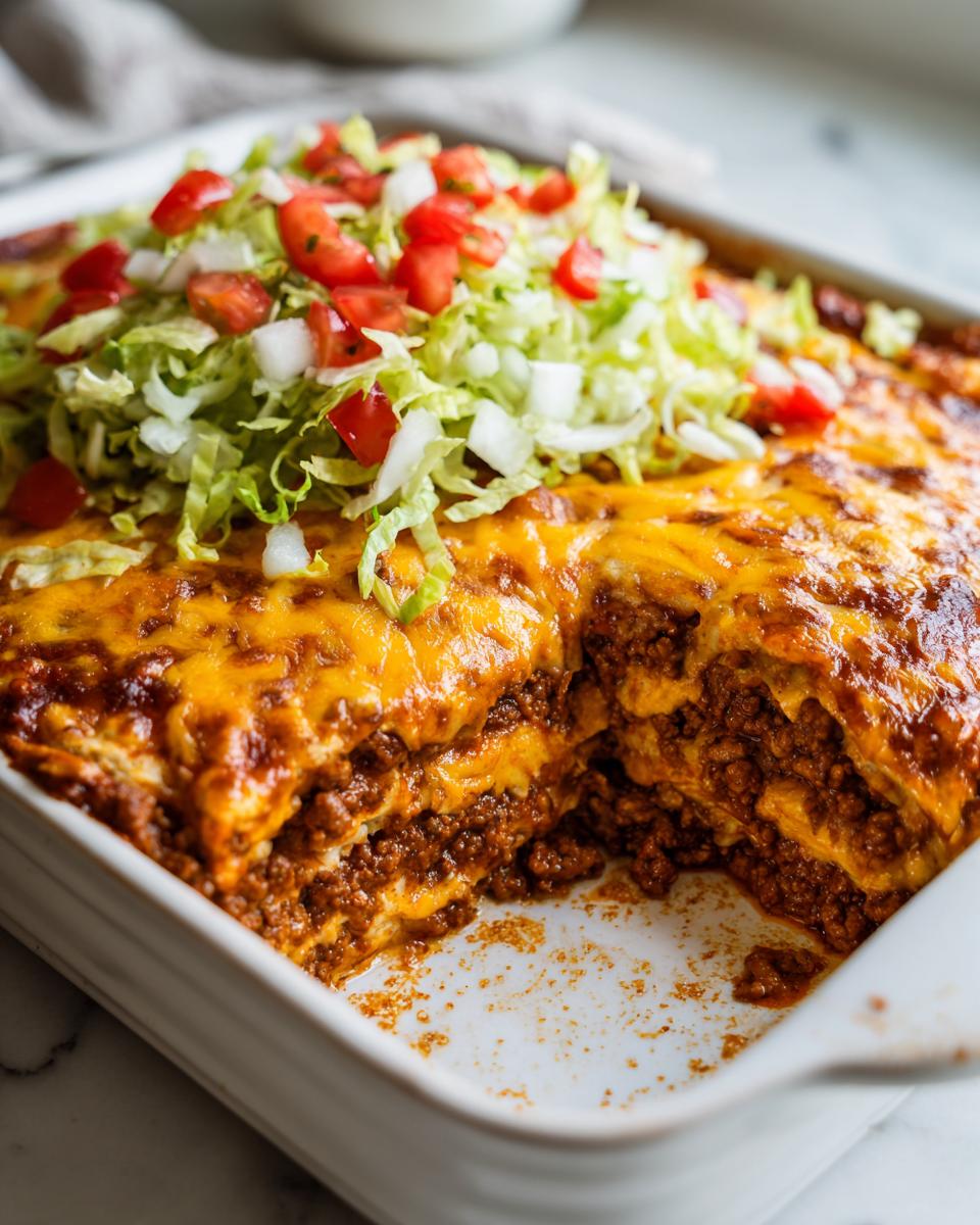 Irresistible Crunchwrap Supreme Casserole in 30 Minutes 9 Crunchwrap Supreme Casserole - detail 3