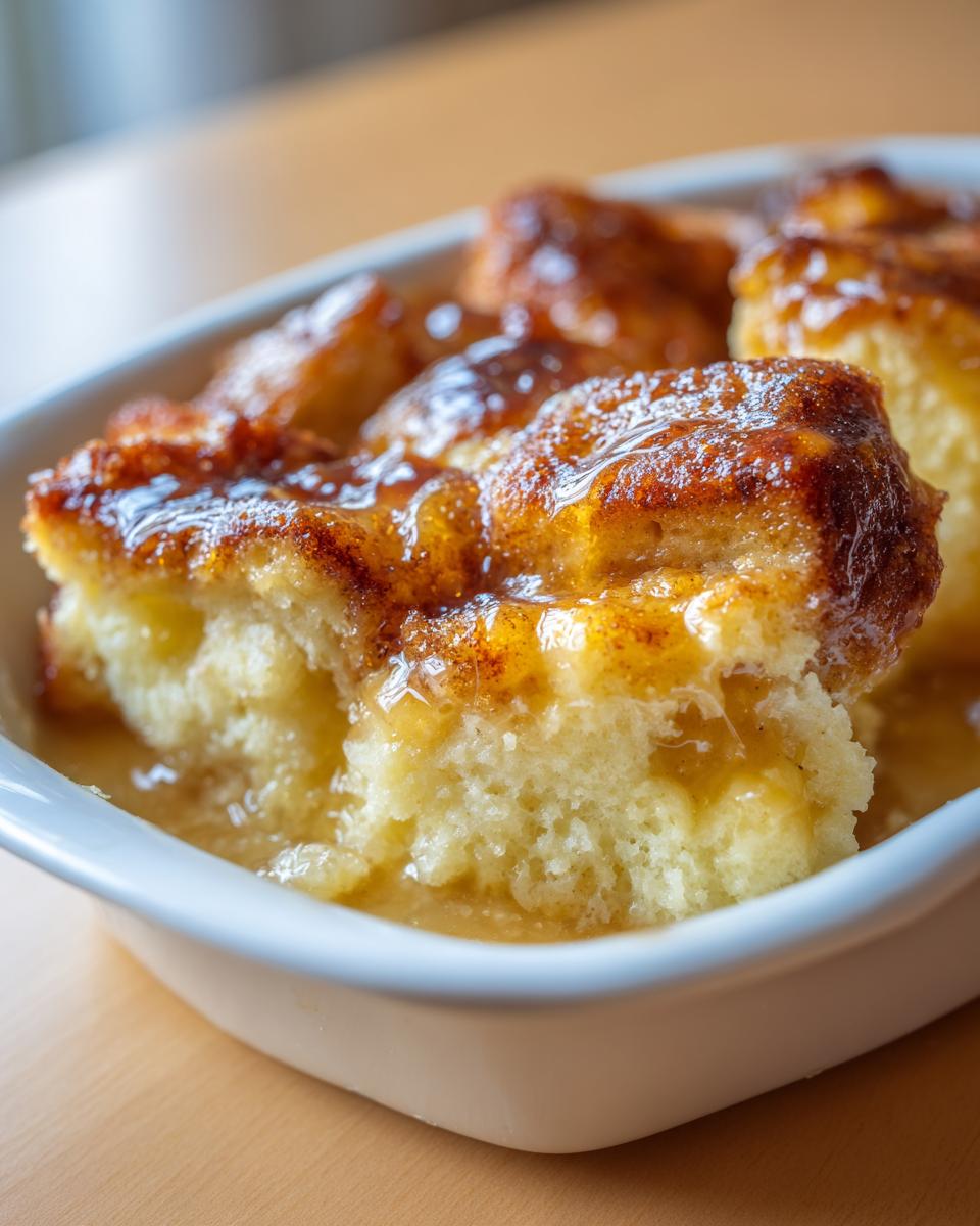 Irresistible Easy Cinnamon Roll Bread Pudding in 6 Simple Steps 9 Easy Cinnamon Roll Bread Pudding - detail 3