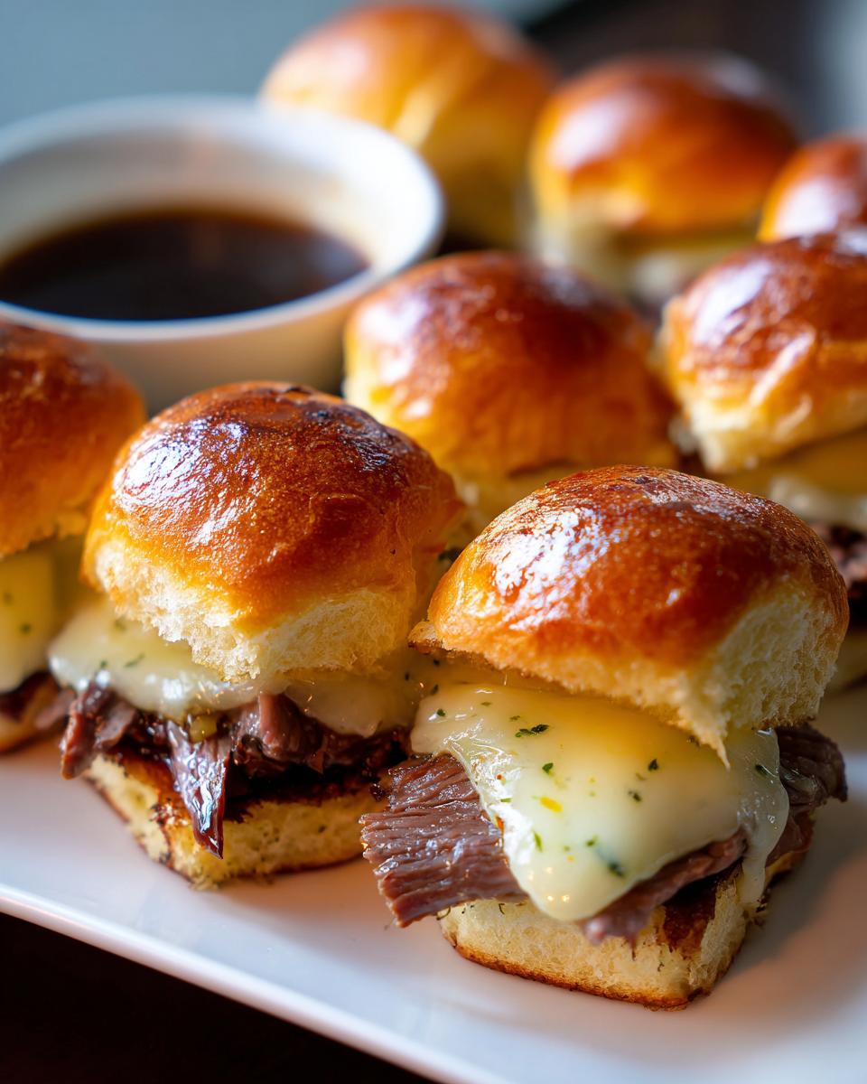 French Dip Sliders with Au Jus - detail 1