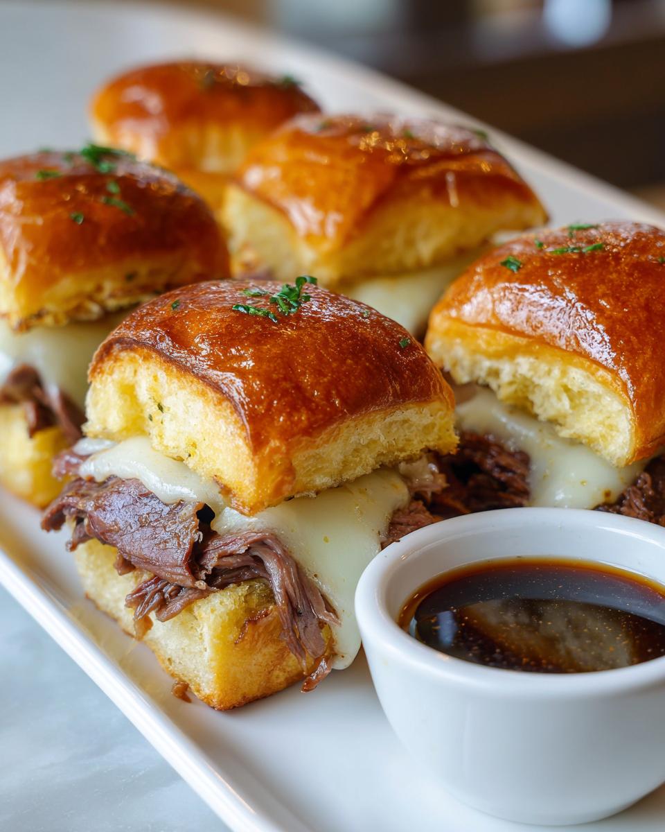 French Dip Sliders with Au Jus - detail 2