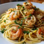 Garlic Butter Shrimp Pasta