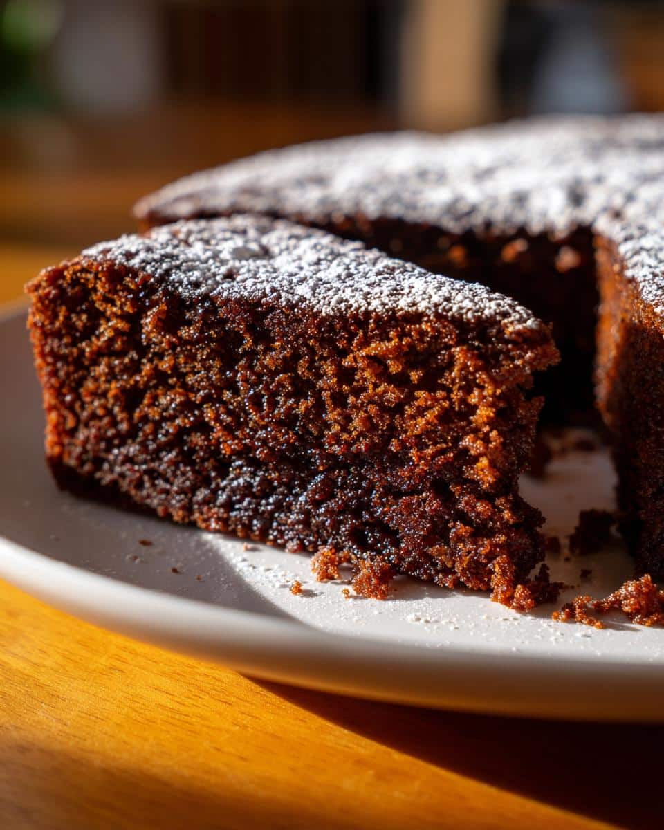 Gingerbread Snack Cake - detail 2