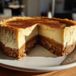 Gingerbread-Spice Christmas Cheesecake