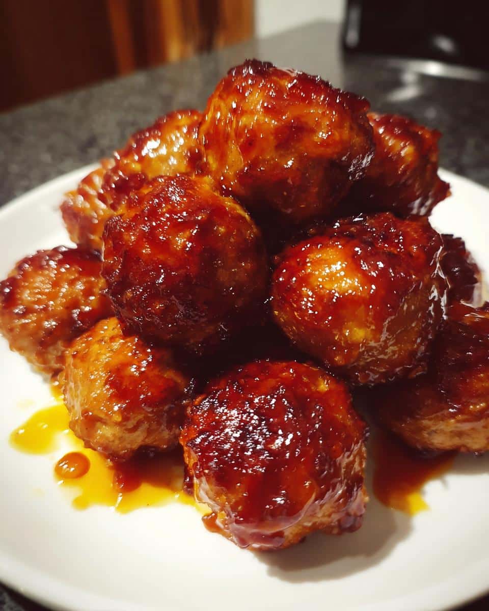 Honey Garlic Meatball Bites - detail 2