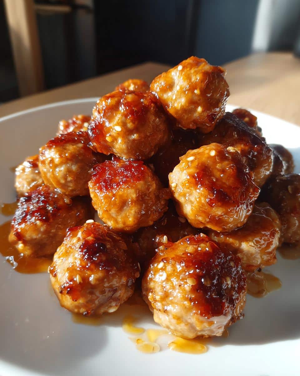 Honey Garlic Meatball Bites - detail 3