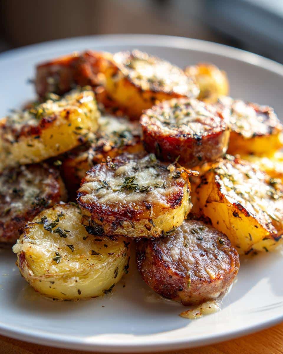 Italian Sausage & Potato Bake - detail 1