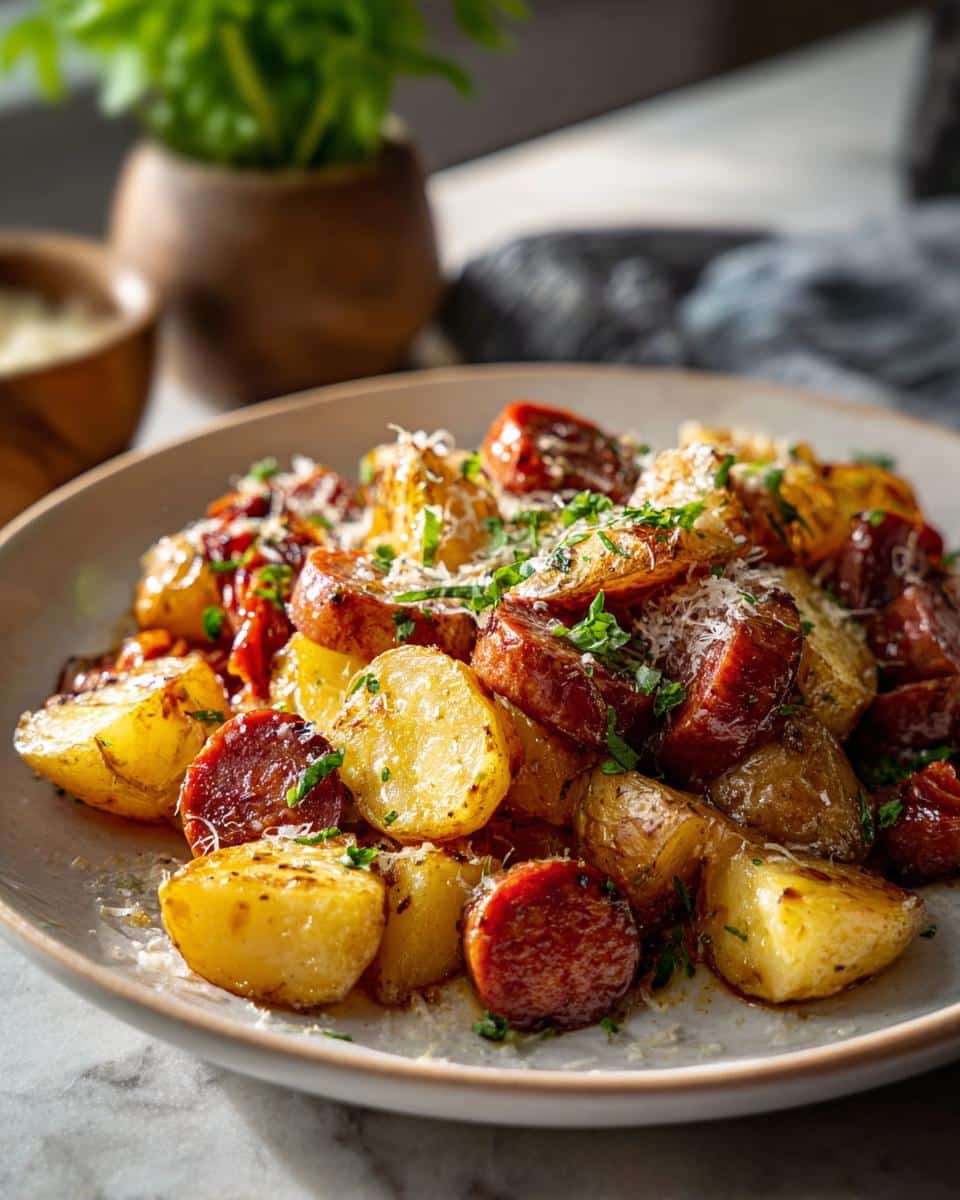 Italian Sausage & Potato Bake - detail 2