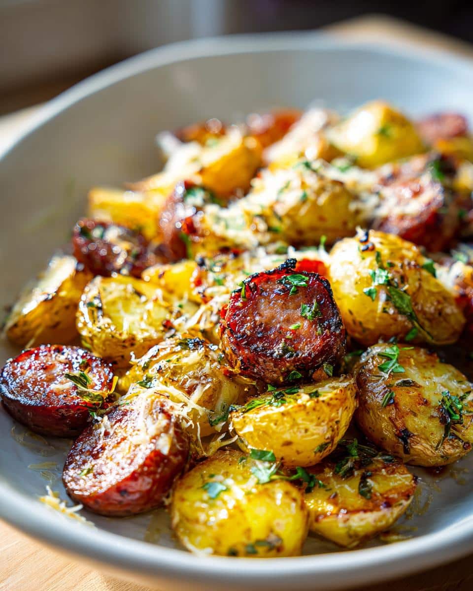 Italian Sausage & Potato Bake - detail 3