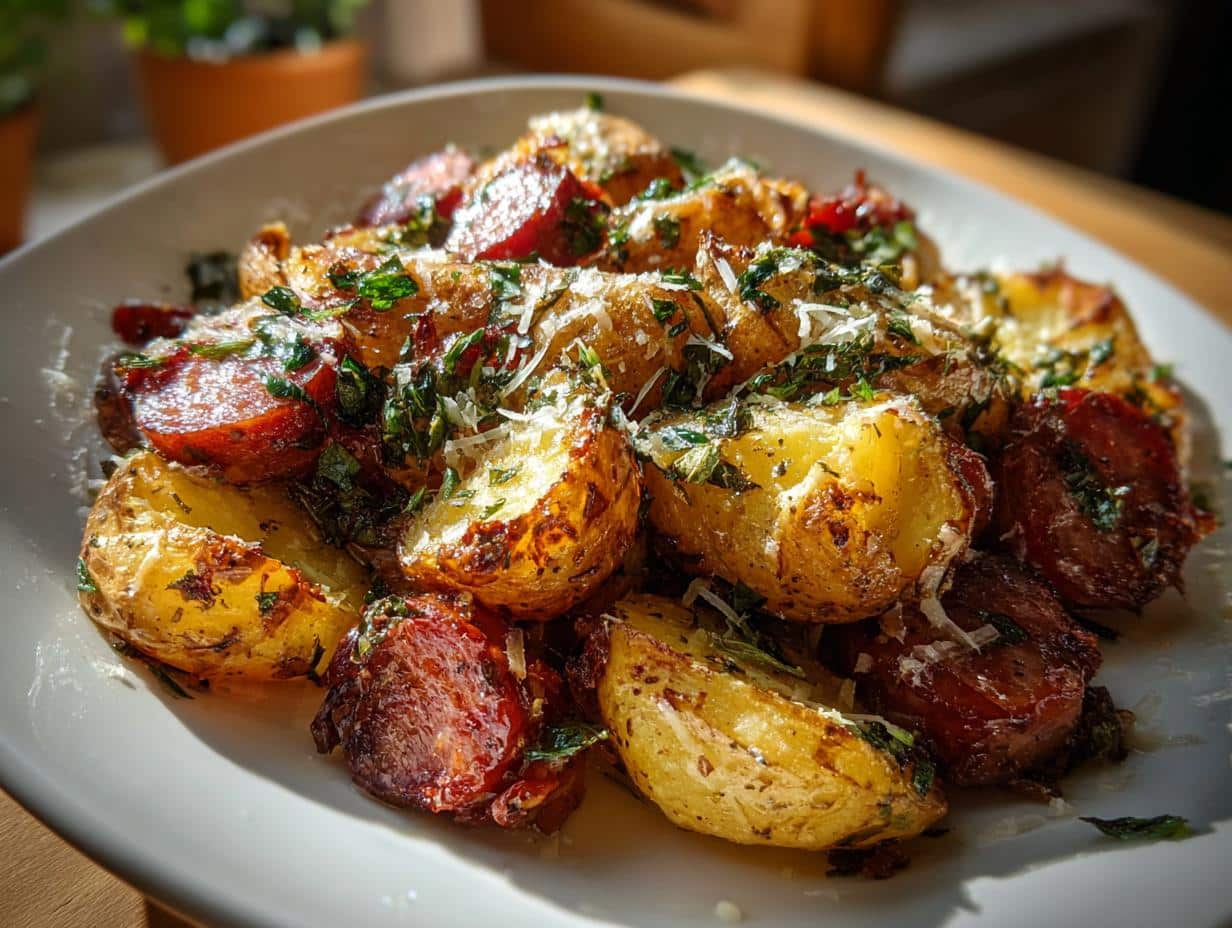 Italian Sausage & Potato Bake