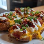 Loaded Nacho Potato Skins
