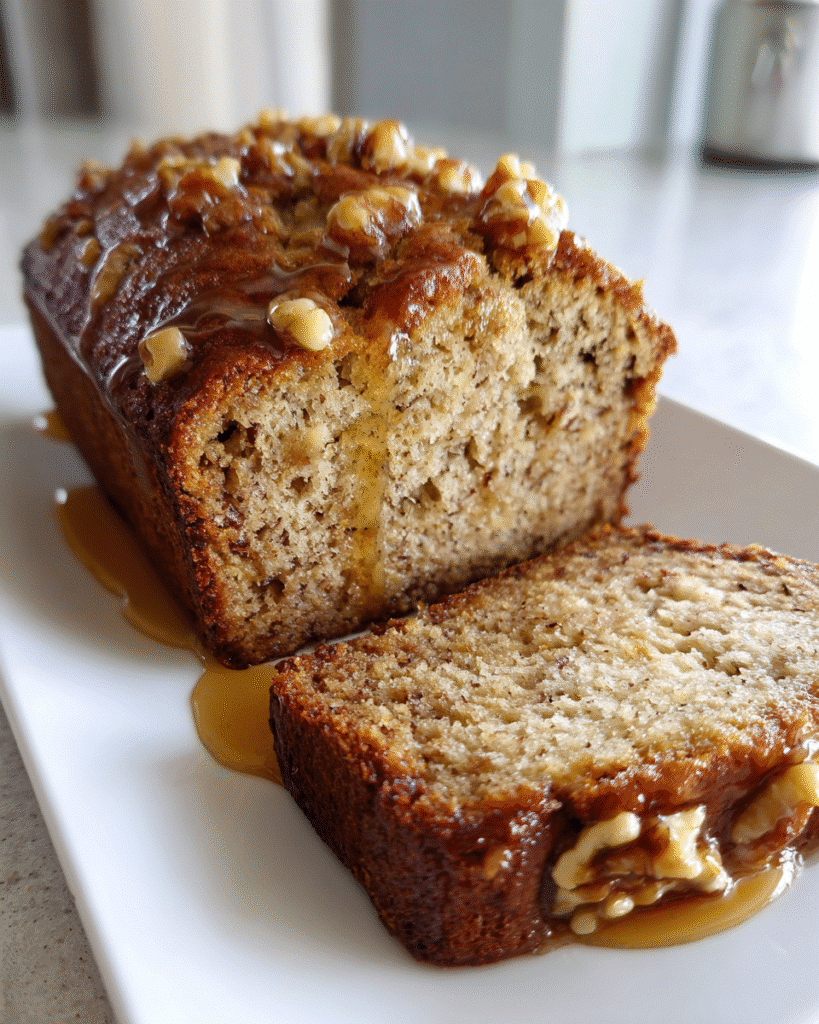 Maple Walnut Banana Bread 1