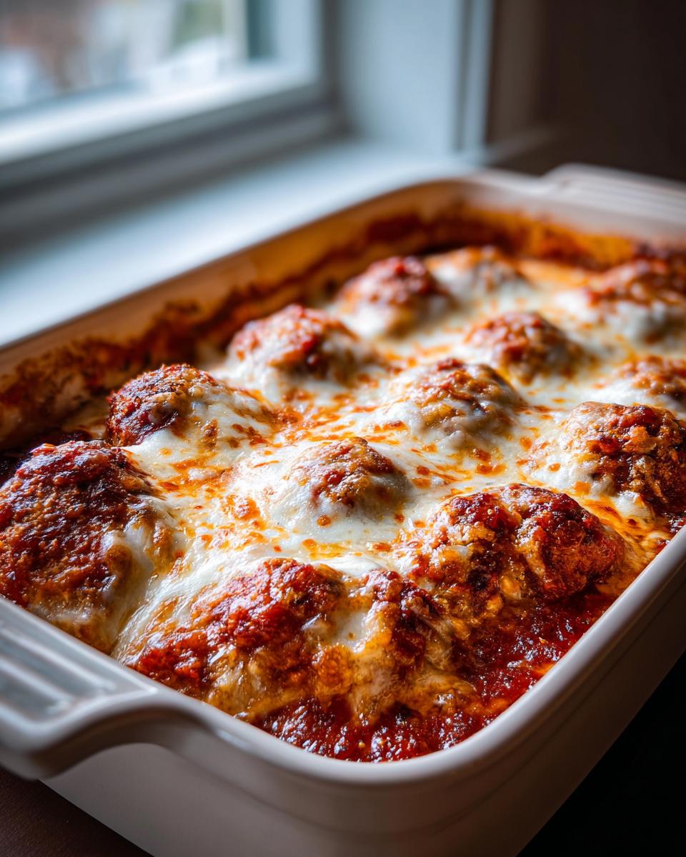 Meatball Sub Casserole - detail 2